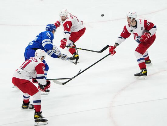 Russia Ice Hockey Kontinental League Dynamo - Lokomotiv