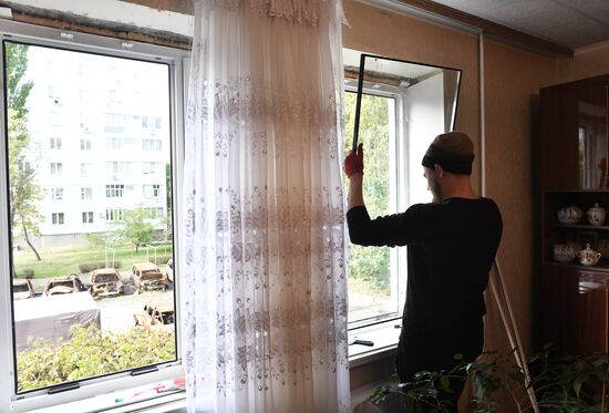Russia Ukraine Military Operation Residential Restoration