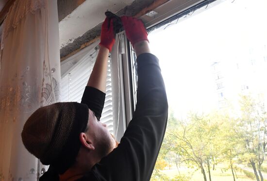 Russia Ukraine Military Operation Residential Restoration