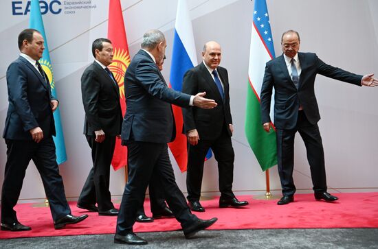 Armenia Mishustin Eurasian Intergovernmental Council