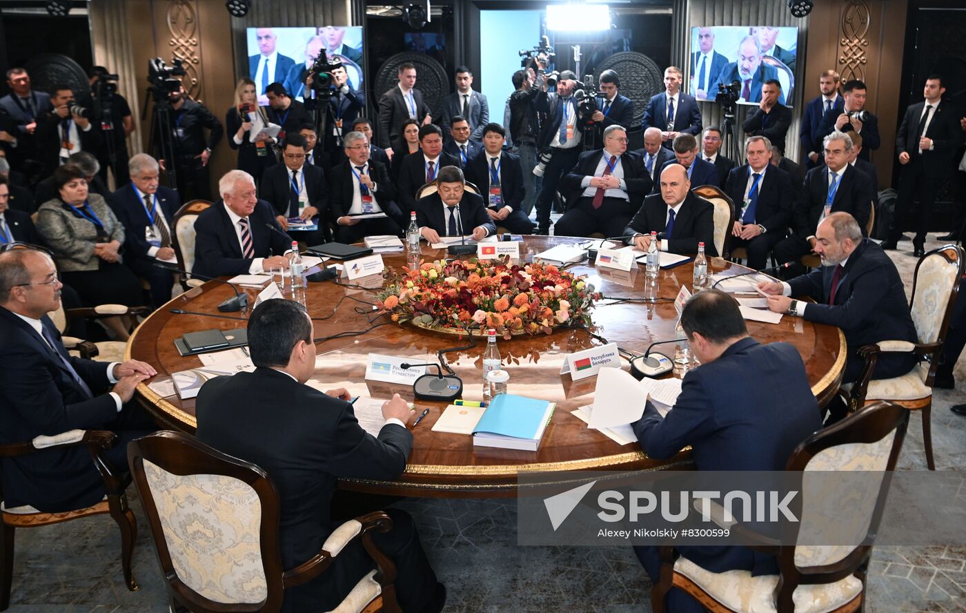 Armenia Mishustin Eurasian Intergovernmental Council