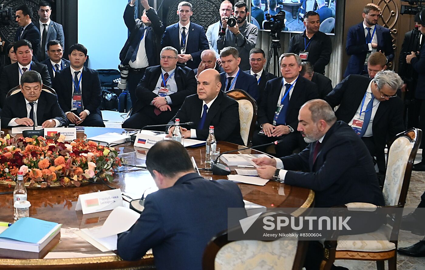 Armenia Mishustin Eurasian Intergovernmental Council