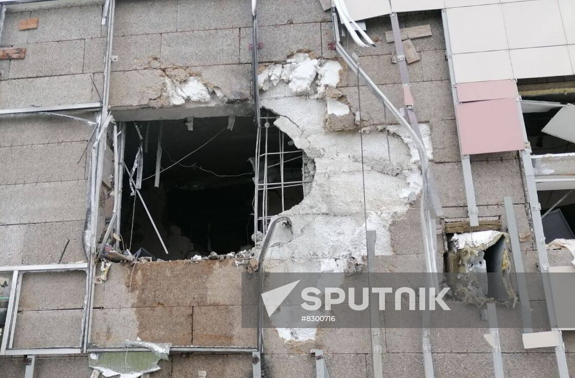 Russia Ukraine Military Operation Shelling