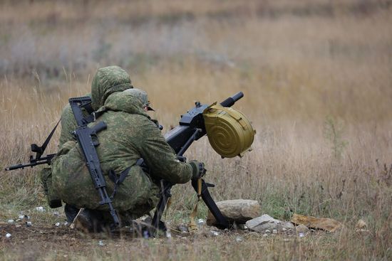 Russia Partial Mobilisation Training