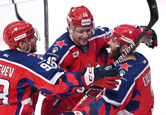 Russia Ice Hockey Kontinental League CSKA - Avtomobilist