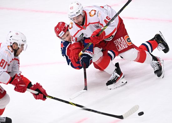 Russia Ice Hockey Kontinental League CSKA - Avtomobilist