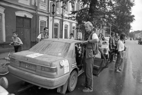 Japan-USSR car rally
