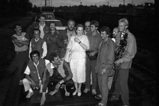 Japan-USSR car rally