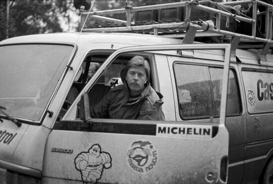 Japan-USSR car rally