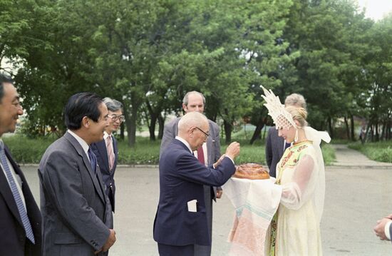 Mayor of Niigama, Japan, visits Vladivostok