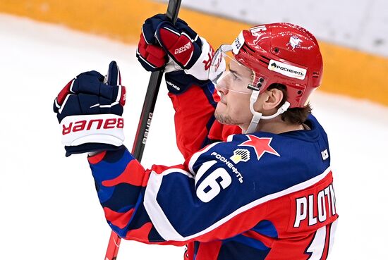 Russia Ice Hockey Kontinental League CSKA - Avtomobilist