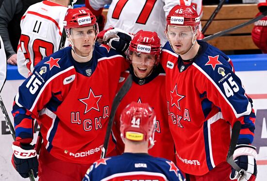 Russia Ice Hockey Kontinental League CSKA - Avtomobilist