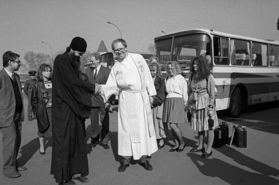 Norwegian delegation visits USSR