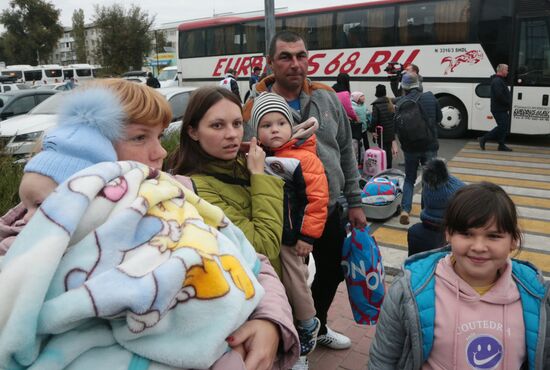 Russia Ukraine Military Operation Evacuees