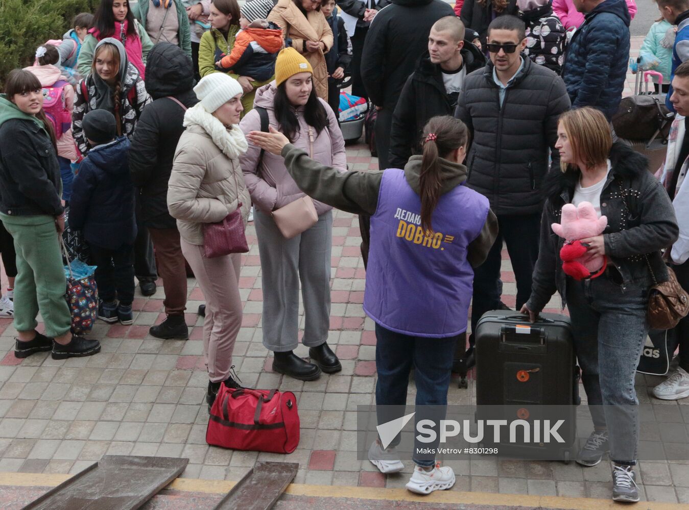 Russia Ukraine Military Operation Evacuees