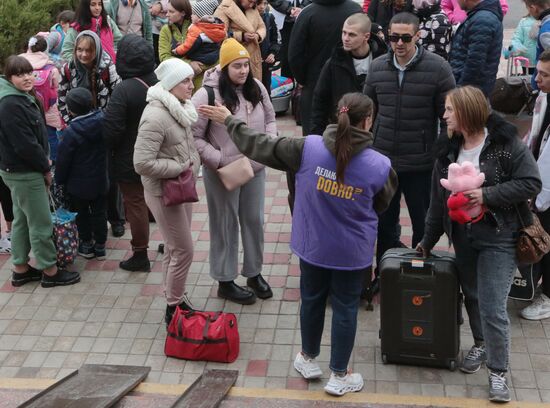 Russia Ukraine Military Operation Evacuees