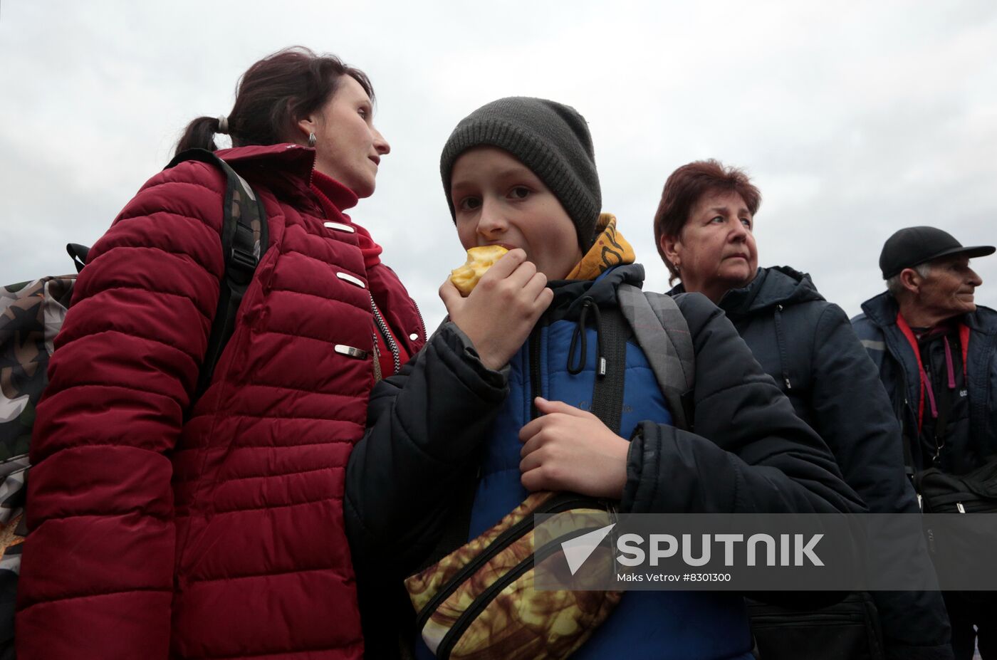 Russia Ukraine Military Operation Evacuees