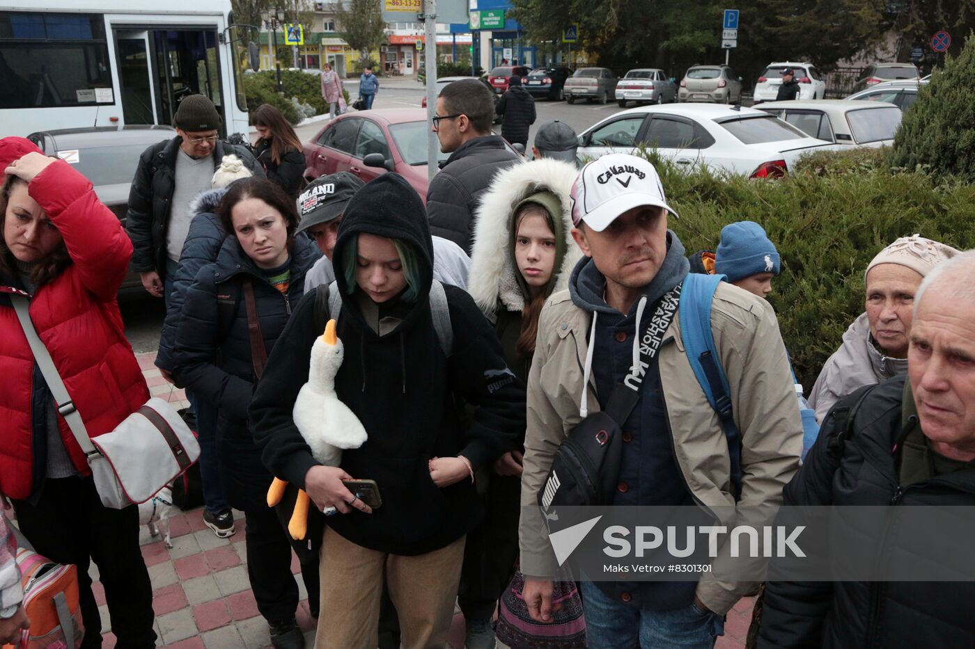 Russia Ukraine Military Operation Evacuees