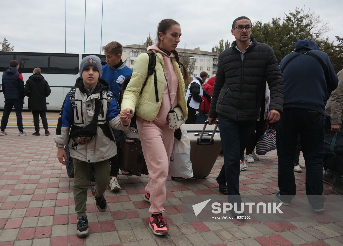 Russia Ukraine Military Operation Evacuees