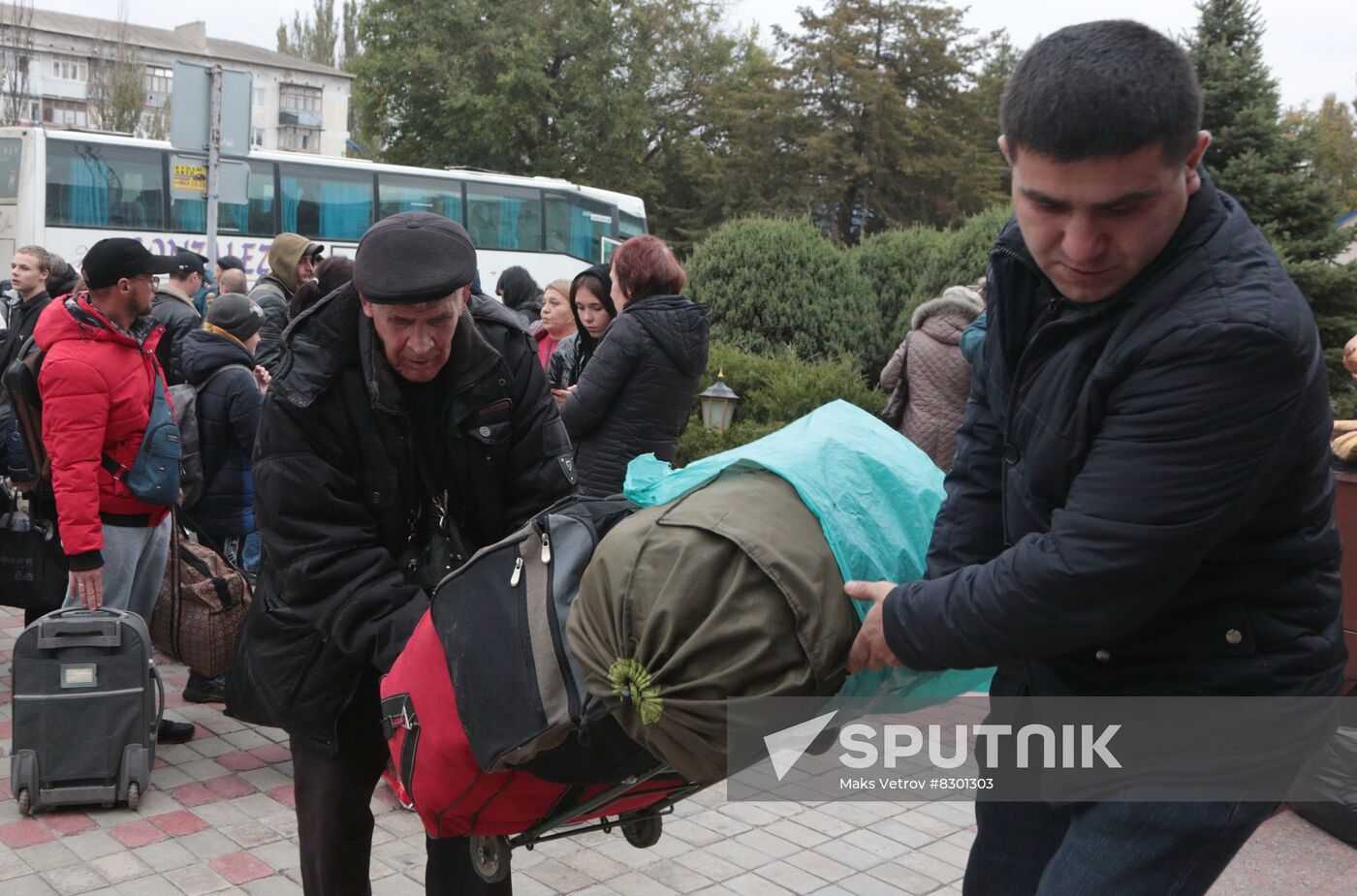 Russia Ukraine Military Operation Evacuees