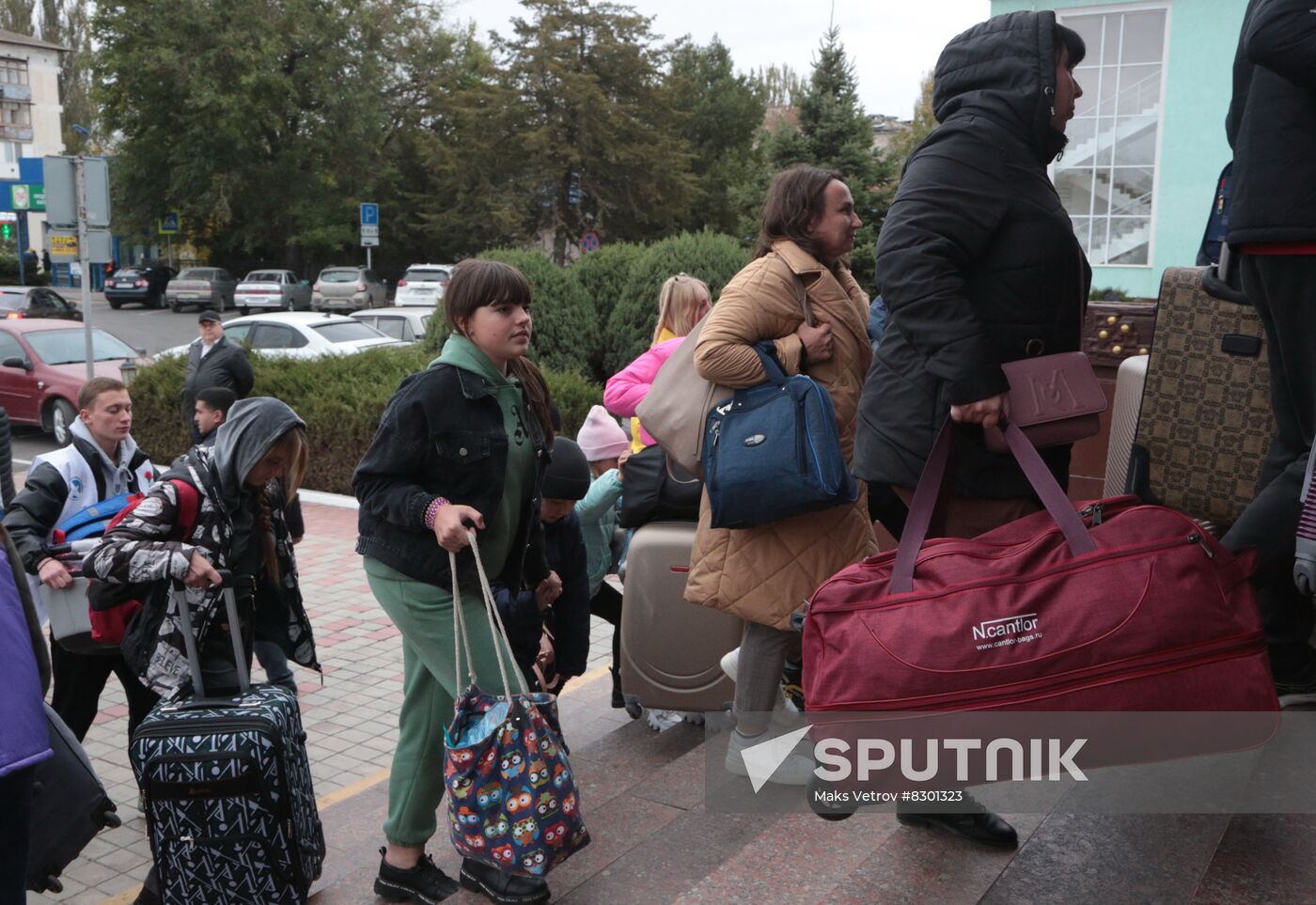 Russia Ukraine Military Operation Evacuees