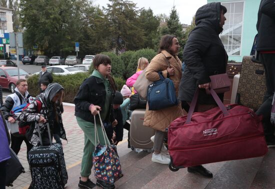 Russia Ukraine Military Operation Evacuees