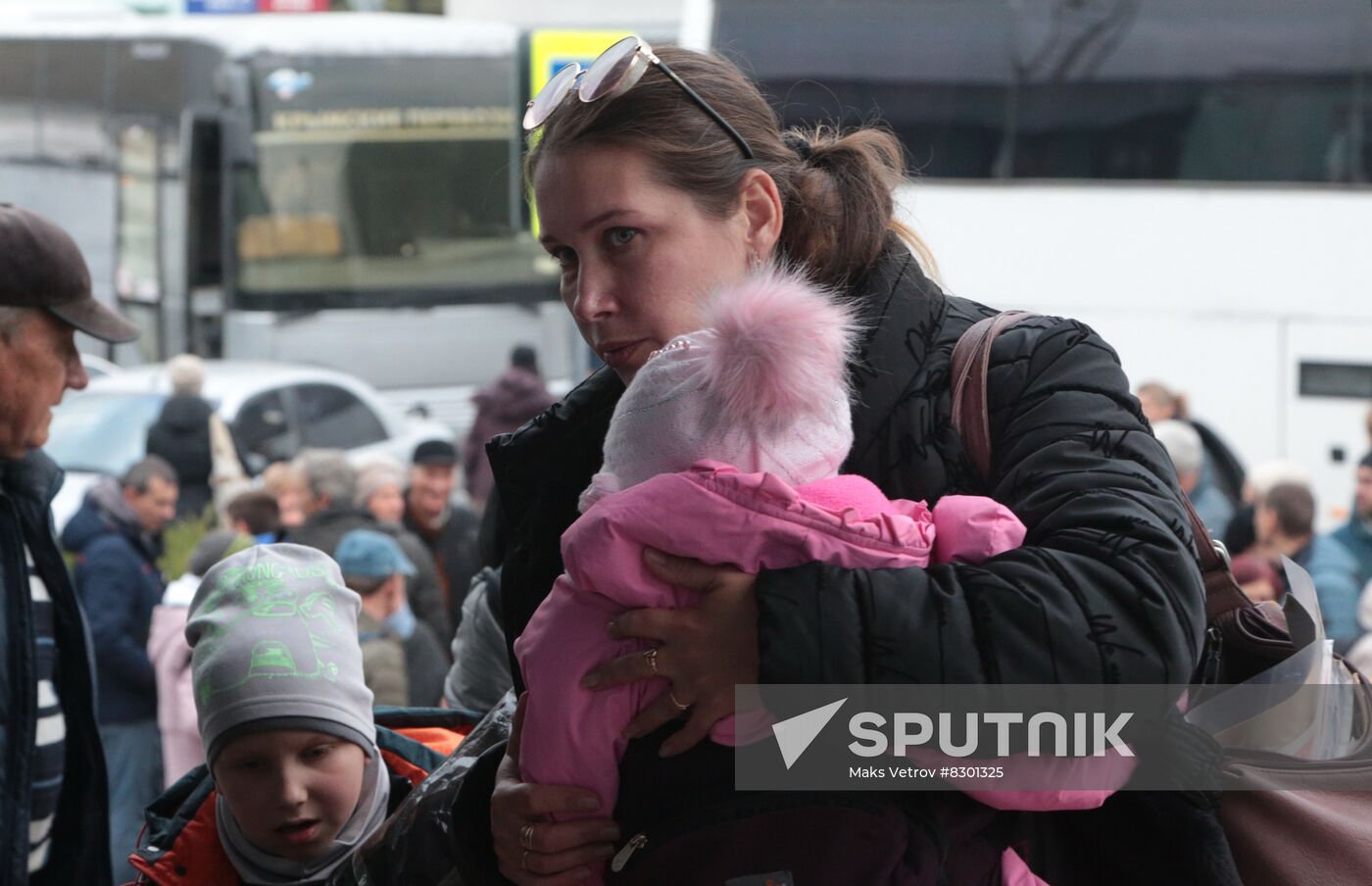 Russia Ukraine Military Operation Evacuees