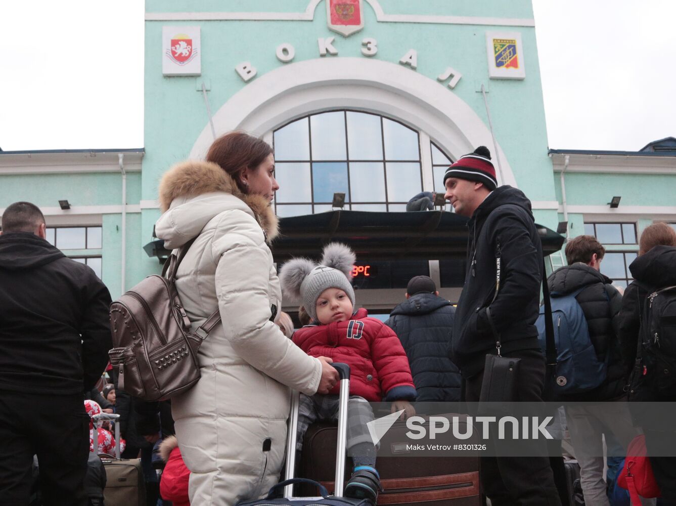 Russia Ukraine Military Operation Evacuees