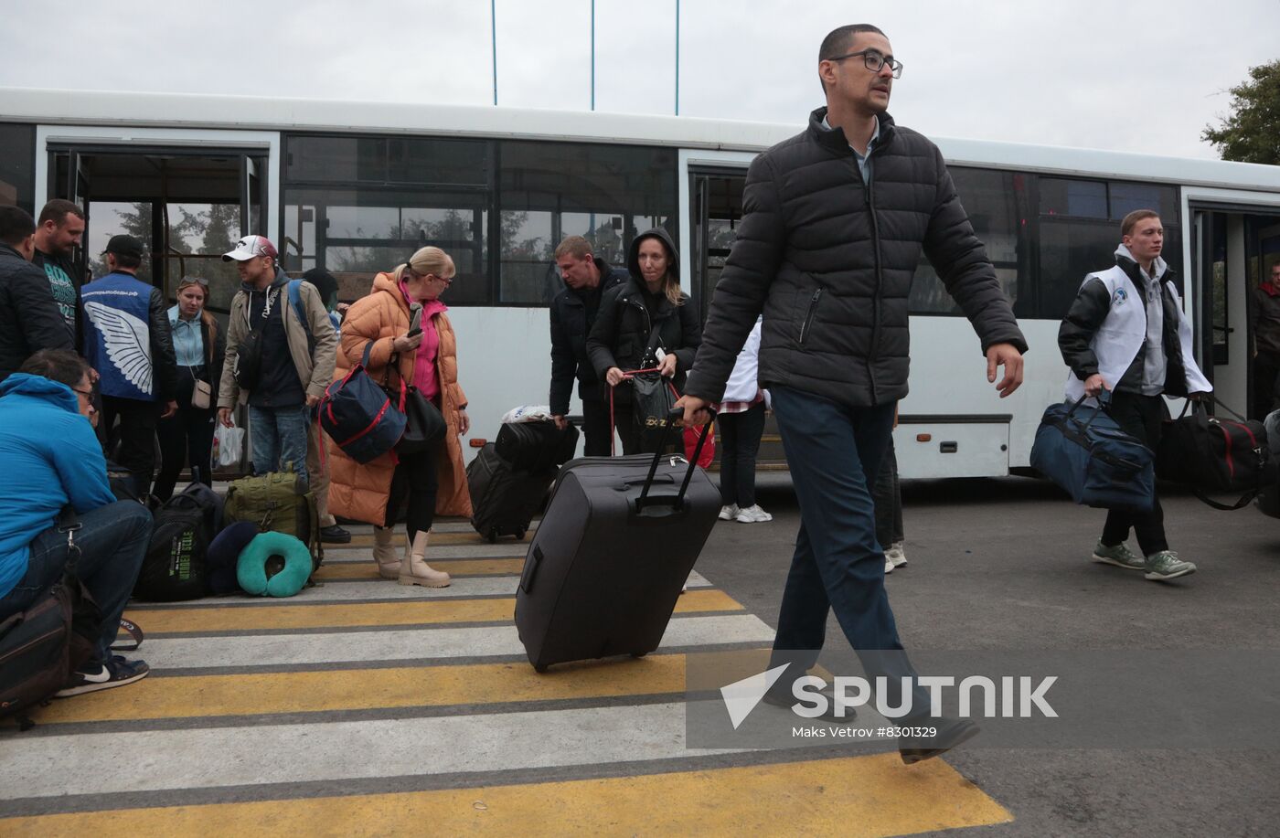 Russia Ukraine Military Operation Evacuees