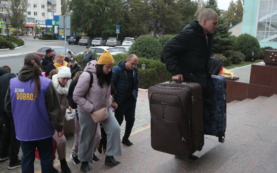 Russia Ukraine Military Operation Evacuees