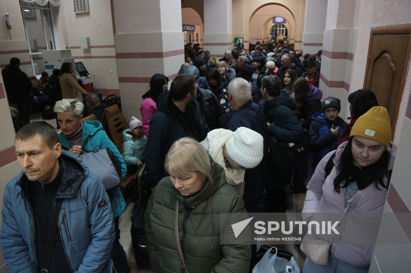 Russia Ukraine Military Operation Evacuees