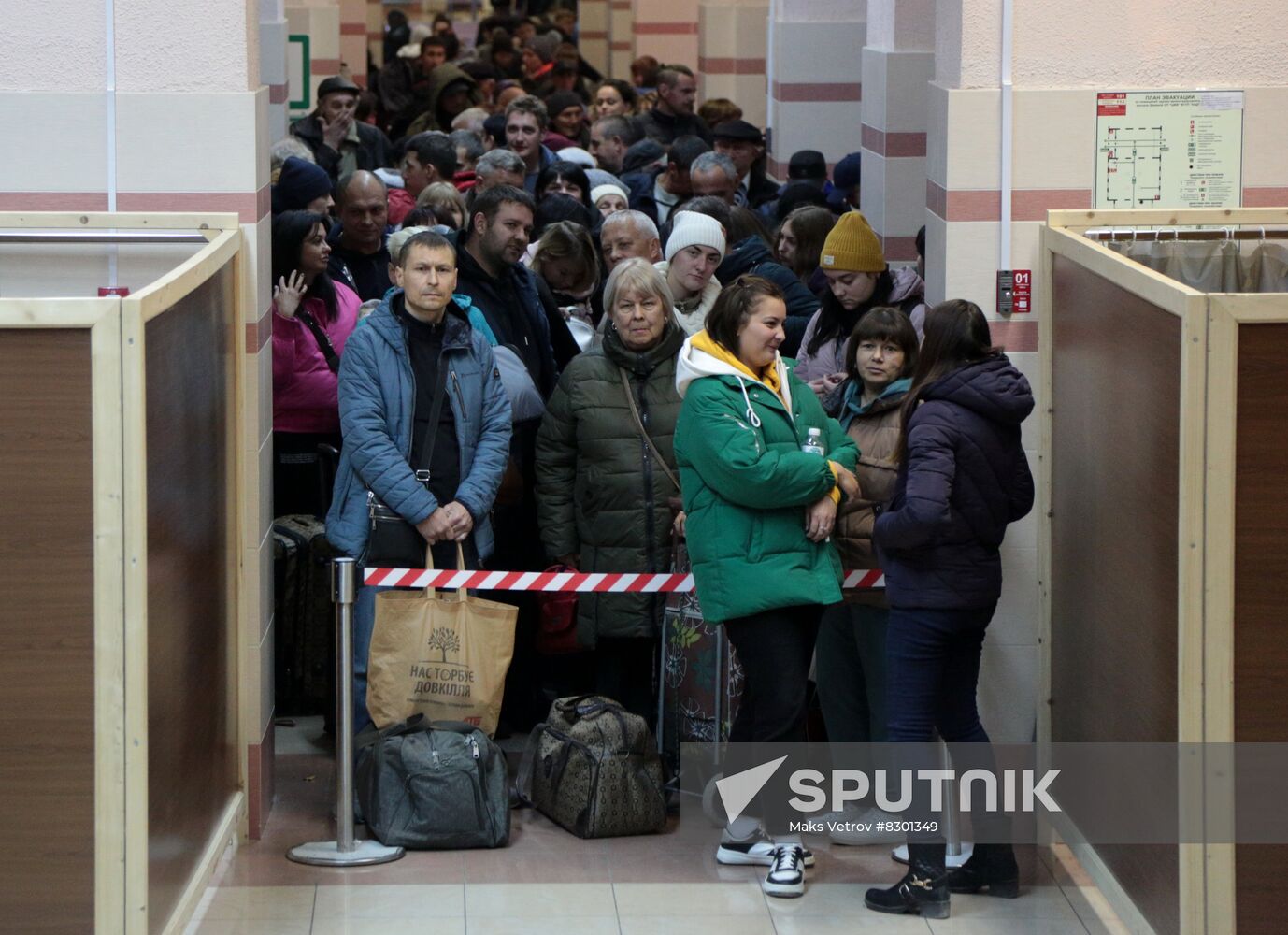 Russia Ukraine Military Operation Evacuees