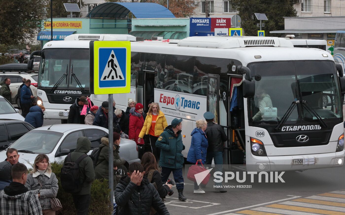 Russia Ukraine Military Operation Evacuees