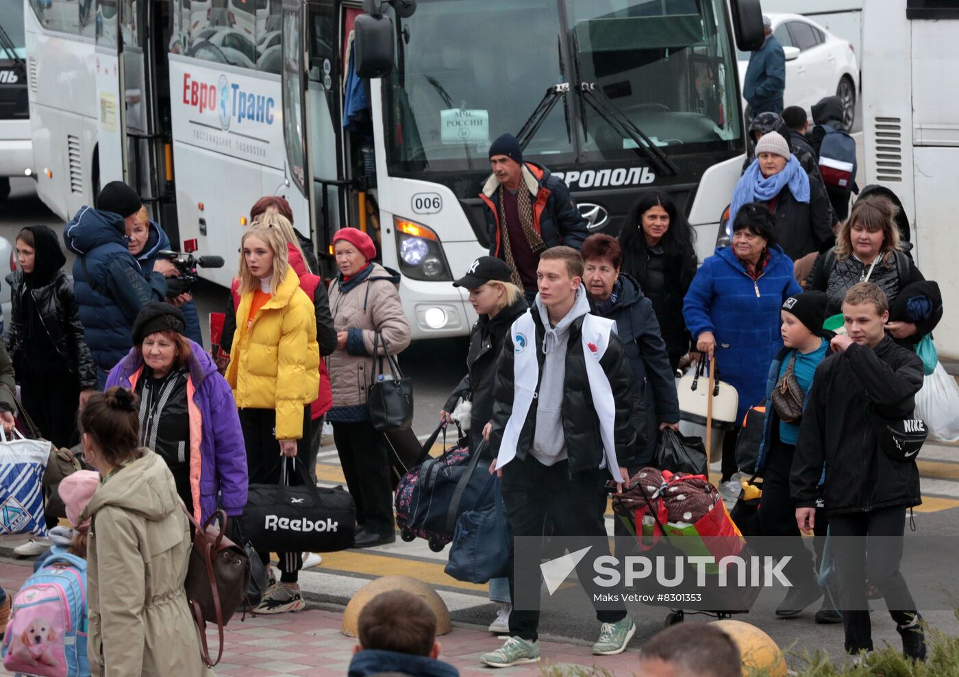 Russia Ukraine Military Operation Evacuees