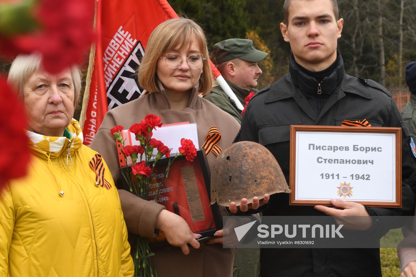 Russia WWII Soviet Soldiers Reburial