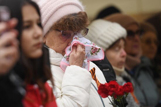 Russia WWII Soviet Soldiers Reburial