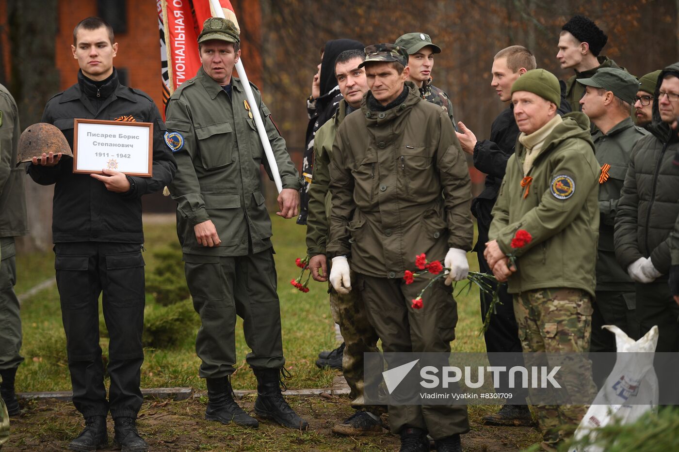 Russia WWII Soviet Soldiers Reburial