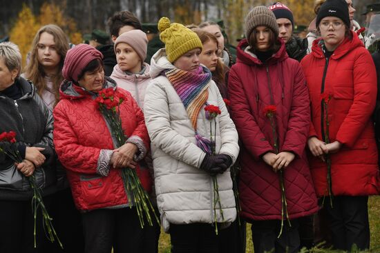 Russia WWII Soviet Soldiers Reburial