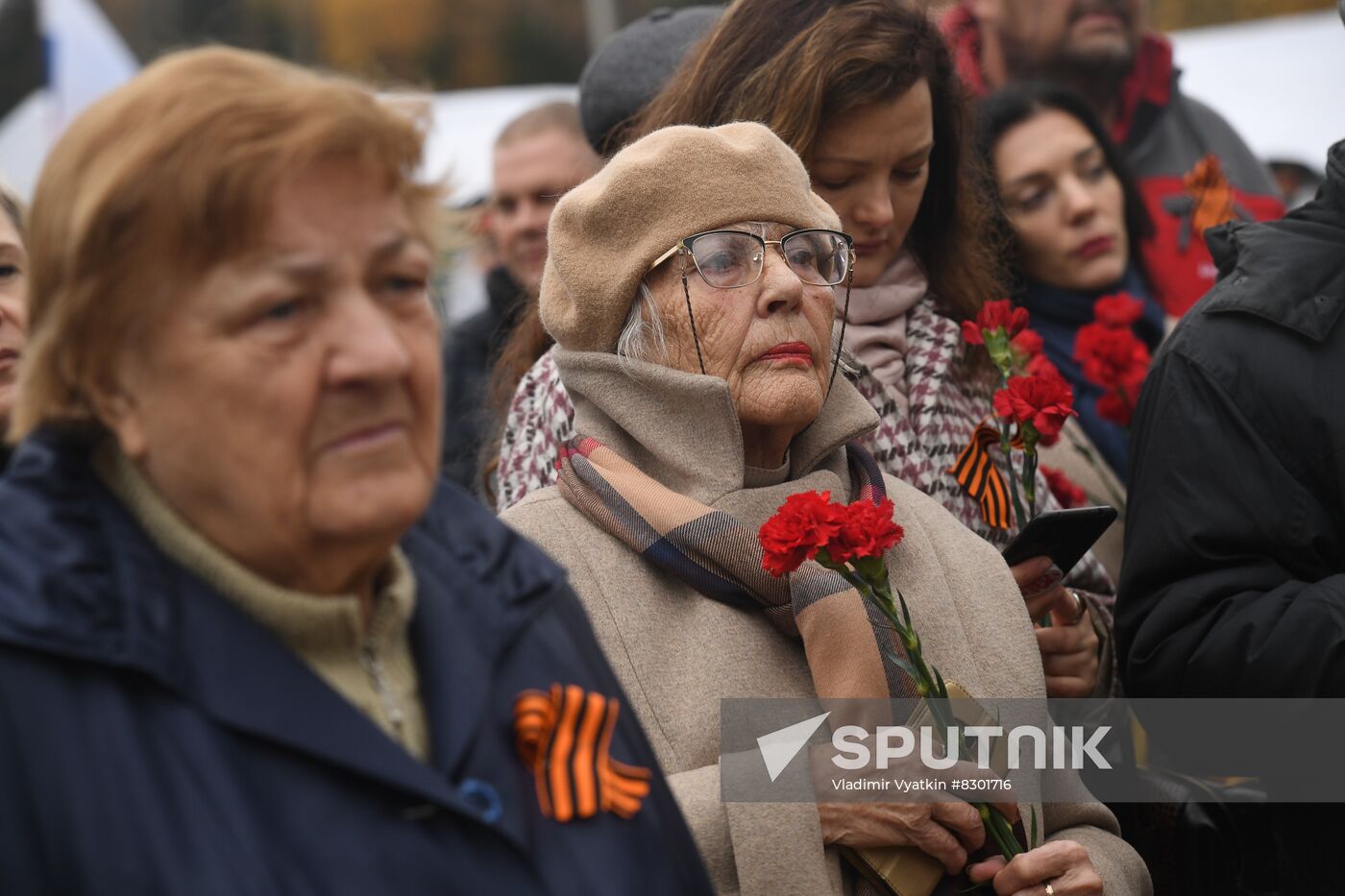 Russia WWII Soviet Soldiers Reburial