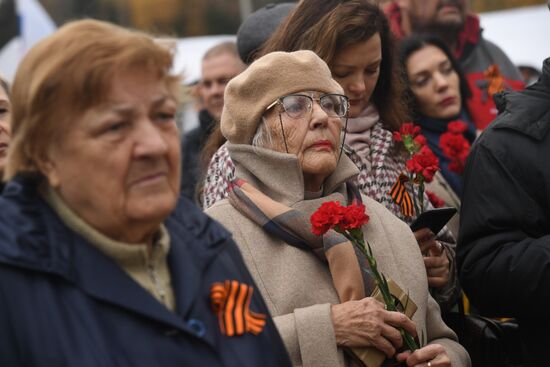 Russia WWII Soviet Soldiers Reburial