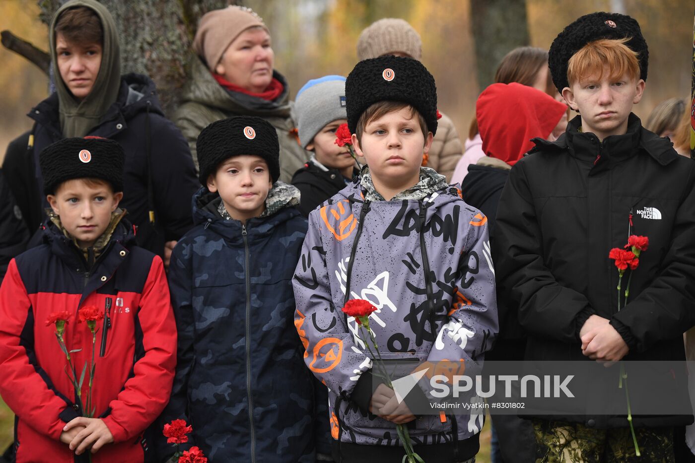 Russia WWII Soviet Soldiers Reburial