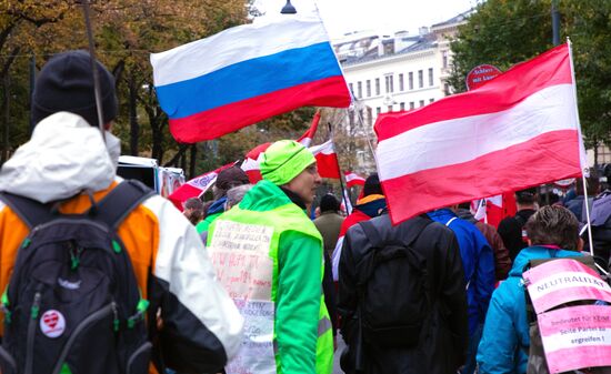 Austria Protest