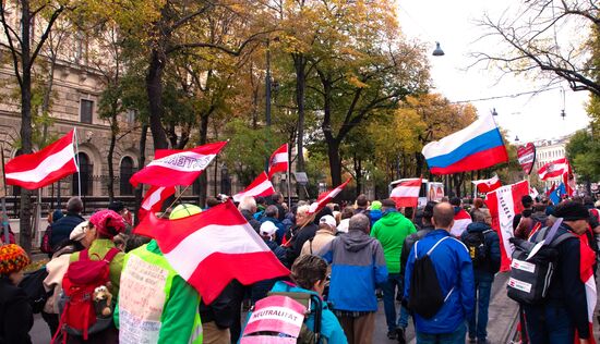 Austria Protest