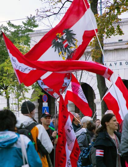 Austria Protest