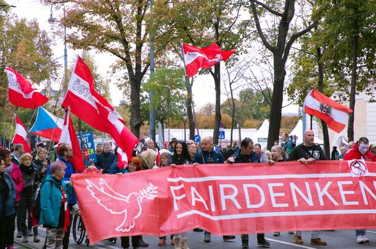 Austria Protest