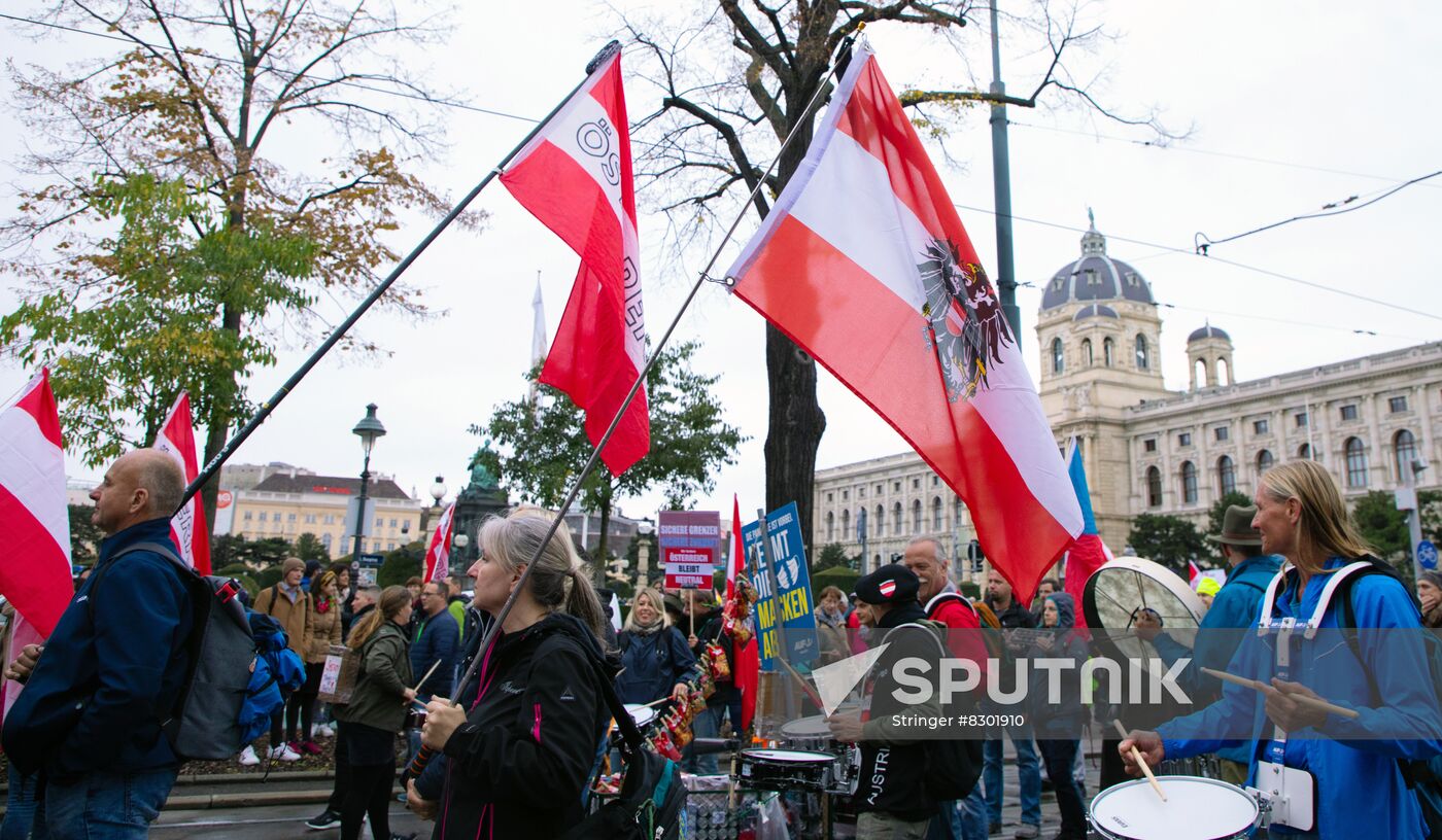 Austria Protest