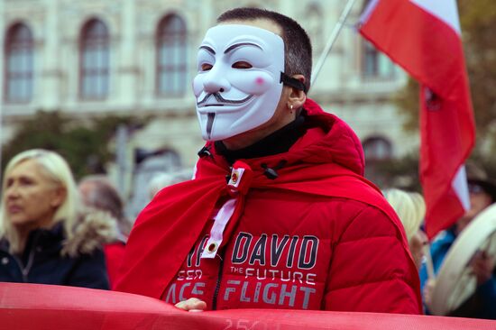 Austria Protest