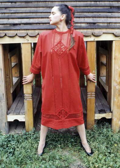 Fashion designer Nellie Nechvolodova