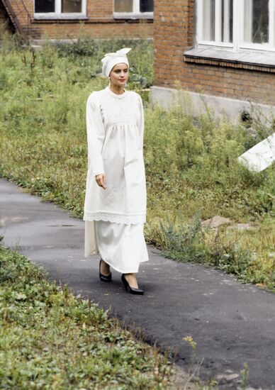 Fashion designer Nellie Nechvolodova