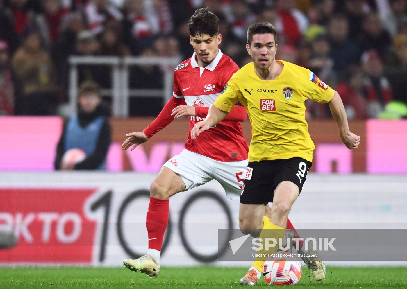 Russia Soccer Premier-League Spartak - Khimki